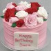 Flower - Fondant Roses Cake (D, V)